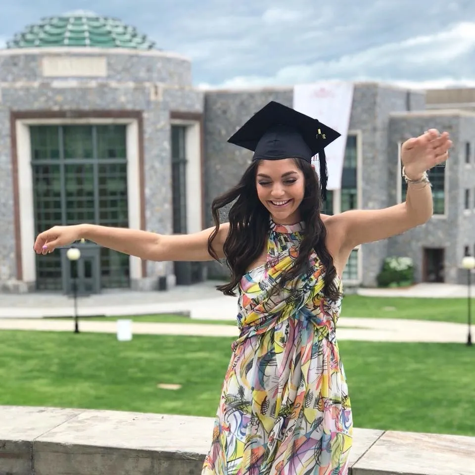 graduating wearing gabulous!