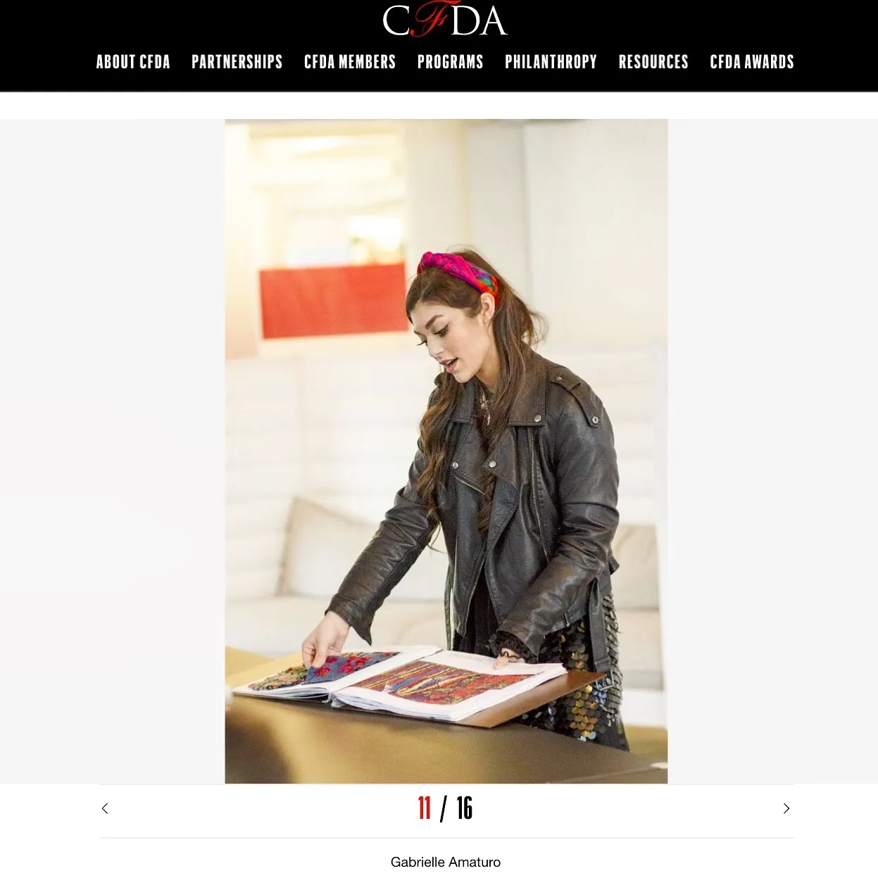 Presenting to a panel at CFDA HQ. Selected as finalist for the Liz Claiborne Design Scholarship 2017.