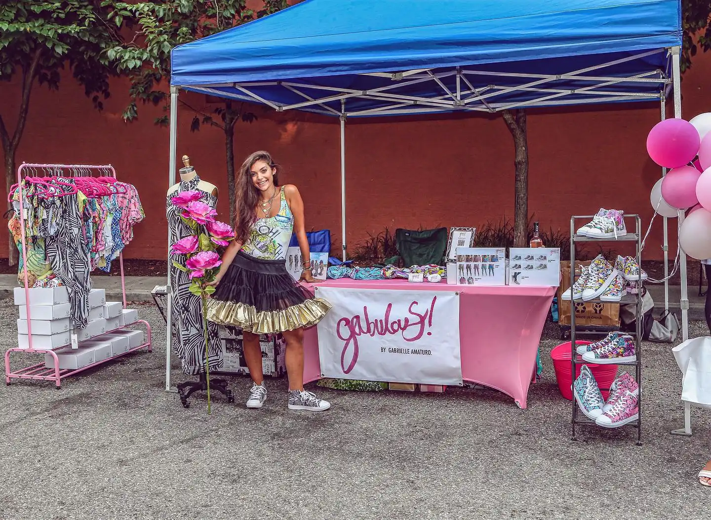 Gabrielle at gabulous! Popup Shop